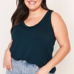 Old Navy | Luxe Jersey-Knit V-Neck Tank Top for Women | 3X | NWOT